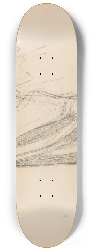 August Alleb - Studie van een staande vrouw, met omgeslagen doek 8.25 inch art skate deck August Alleb - Studie van een staande vrouw, met omgeslagen doek 8.25 inch art skate deck