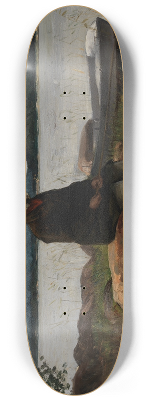 Adolf Von Becker - An angler 8.25 inch art skate deck