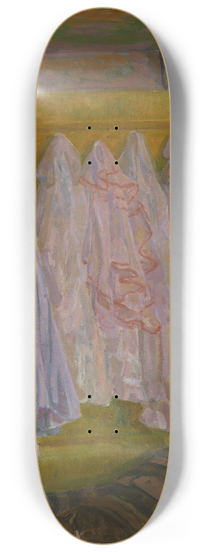 Thorvald Erichsen - Summer Dresses, interior from Seljord 8.25 inch art skate deck