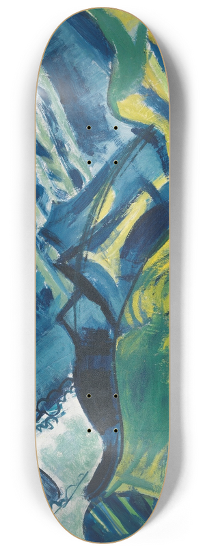 August Babberger - Balmalp 8.25 inch art skate deck