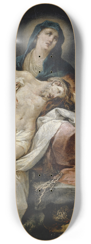 Tiberius Dominikus Wocher - Piet 8.25 inch art skate deck