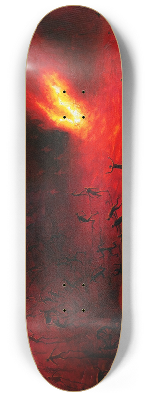 Tiit Psuke - Erastamisdokumentide pletamine 2002-2012 8.25 inch art skate deck