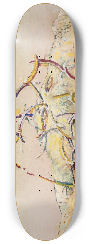 Tiit Psuke - Maastik oksaga (Autoportree) 8.25 inch art skate deck