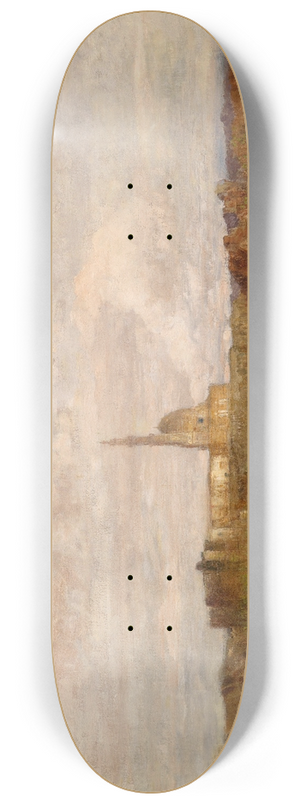 Tina Blau - gyptischer Palast Weltausstellung 1873 Wien 8.25 inch art skate deck