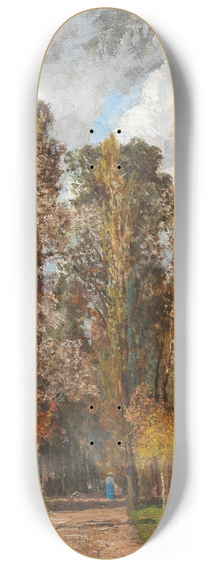 Tina Blau - Kleiner Prater 8.25 inch art skate deck