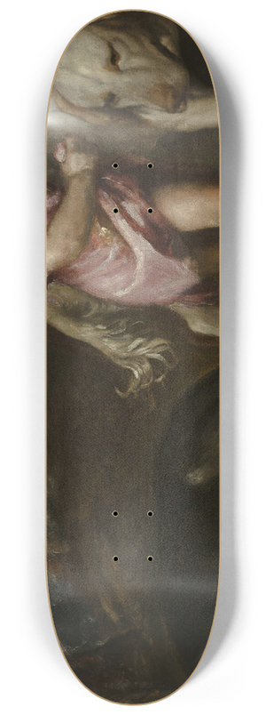Titian - Boy with Dogs in a Landscape 8.25 inch art skate deck Titian - Boy with Dogs in a Landscape 8.25 inch art skate deck