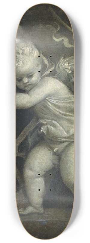 Titian - Cupid With The Wheel of Time 8.25 inch art skate deck Titian - Cupid With The Wheel of Time 8.25 inch art skate deck