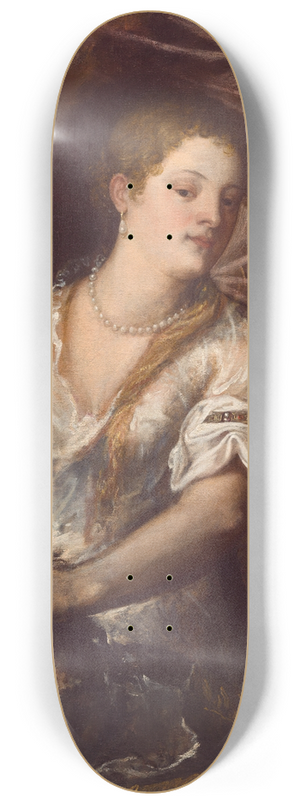 Titian - Judith and Her Maidservant with the Head of Holofernes 8.25 inch art skate deck