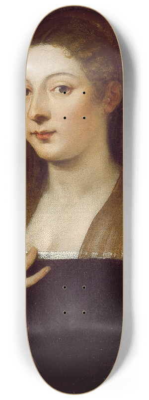 Titian - Portrait of a Lady 8.25 inch art skate deck Titian - Portrait of a Lady 8.25 inch art skate deck