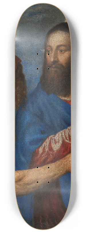 Titian - The Tribute Money 8.25 inch art skate deck Titian - The Tribute Money 8.25 inch art skate deck