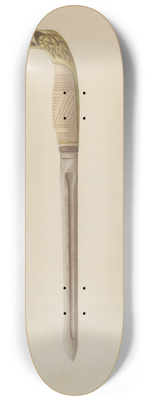 T. Joyce - Dagger 8.25 inch art skate deck