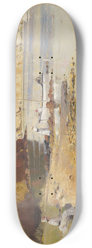 Tom Roberts - Slumbering sea, Mentone 8.25 inch art skate deck