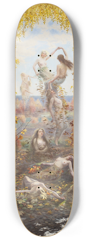 Torsten Wasastjerna - Shedding Leaves 8.25 inch art skate deck Torsten Wasastjerna - Shedding Leaves 8.25 inch art skate deck