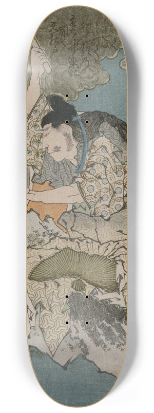 Totoya Hokkei - The Spring Cave 8.25 inch art skate deck