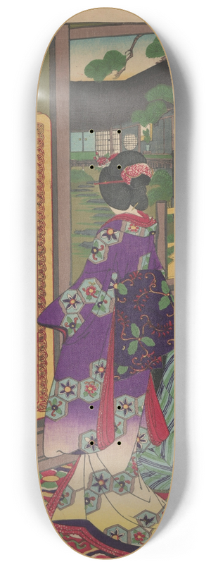 Toyohara Chikanobu - The Album of Nishikie Pl.17 8.25 inch art skate deck
