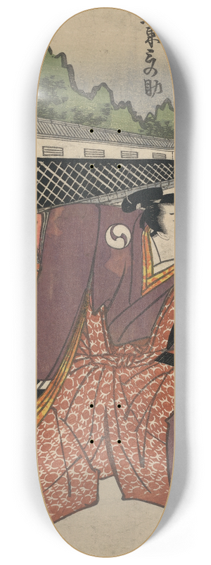 Toyokuni Utagawa - Band minosuke no rikiya 8.25 inch art skate deck