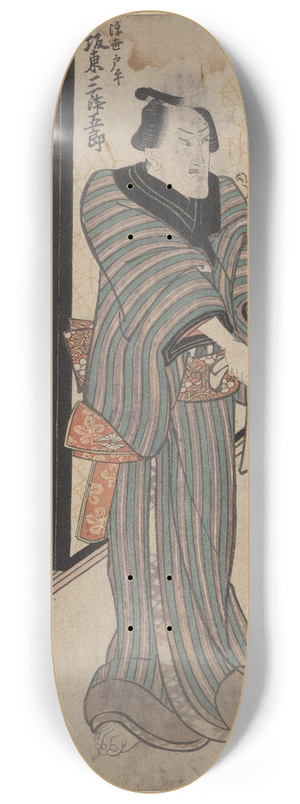 Toyokuni Utagawa - Band, Mitsugor no Ukiyo Tei 8.25 inch art skate deck
