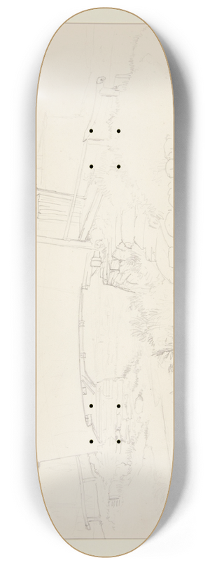 Truman Seymour - CoveredBridge 8.25 inch art skate deck