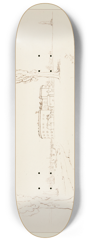 Truman Seymour - FortColumbus 8.25 inch art skate deck