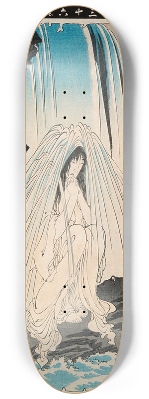Tsukioka Yoshitoshi - Btars Nurse Otsuji Prays to the God of Konpira for His Success 8.25 inch art skate deck Tsukioka Yoshitoshi - Btars Nurse Otsuji Prays to the God of Konpira for His Success 8.25 inch art skate deck