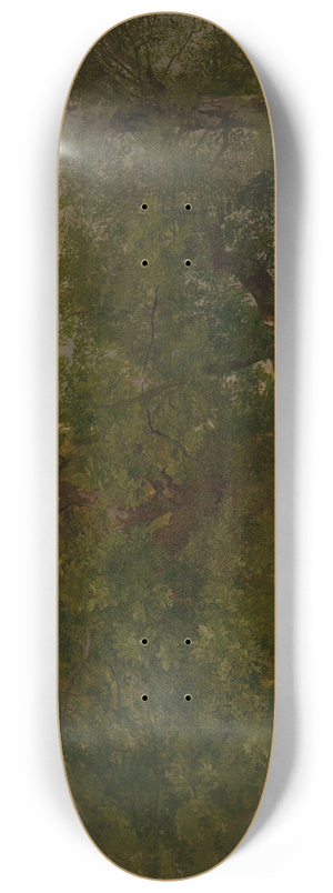 August Cappelen - Wood near Ulefoss 8.25 inch art skate deck
