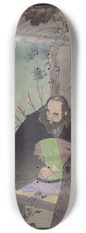 Tsukioka Yoshitoshi - Semimaru 8.25 inch art skate deck