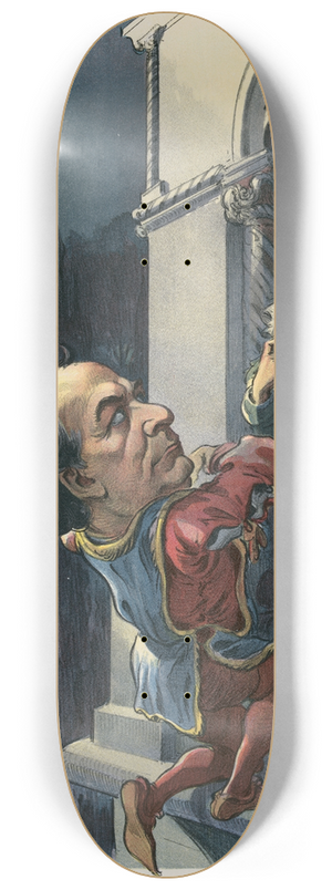 Udo Keppler - Anything to oblige 8.25 inch art skate deck