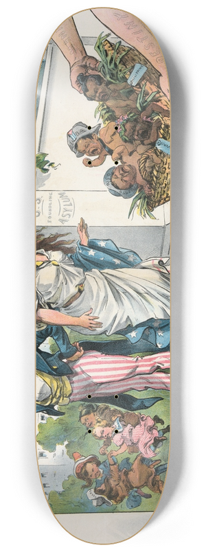 Udo Keppler - A trifle embarrassed 8.25 inch art skate deck