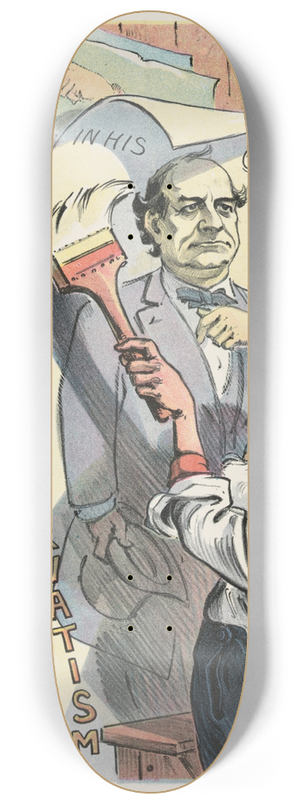 Udo Keppler - Coming! 8.25 inch art skate deck