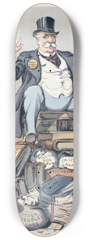 Udo Keppler - Conservatism 8.25 inch art skate deck