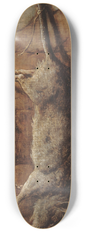 Auguste Charpentier - Rat ayant servi  lalimentation pendant le sige de Paris. 8.25 inch art skate deck