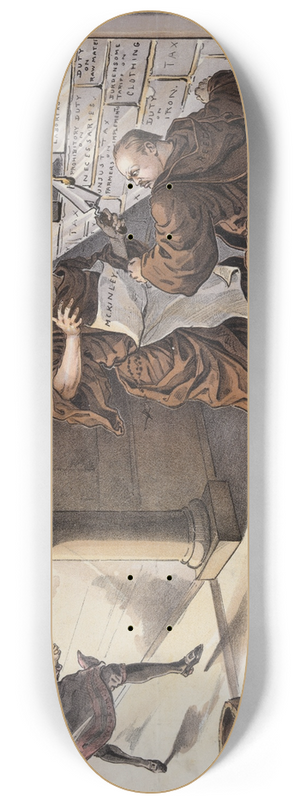 Udo Keppler - In the nick of time 8.25 inch art skate deck