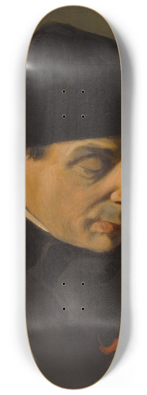 Auguste de Chtillon - Portrait de Pierre Foucher 8.25 inch art skate deck
