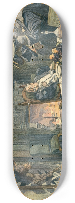 Udo Keppler - Merry Christmas, Bill! 8.25 inch art skate deck