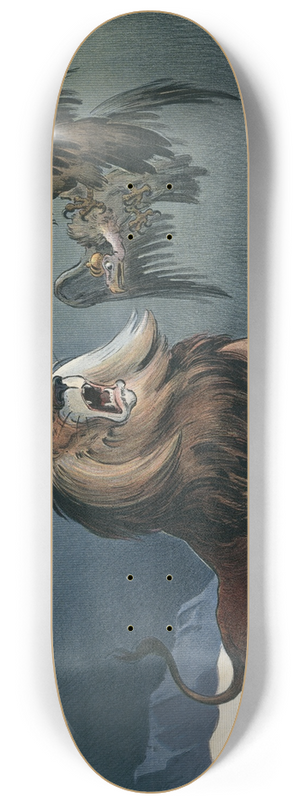 Udo Keppler - Not dead yet 8.25 inch art skate deck