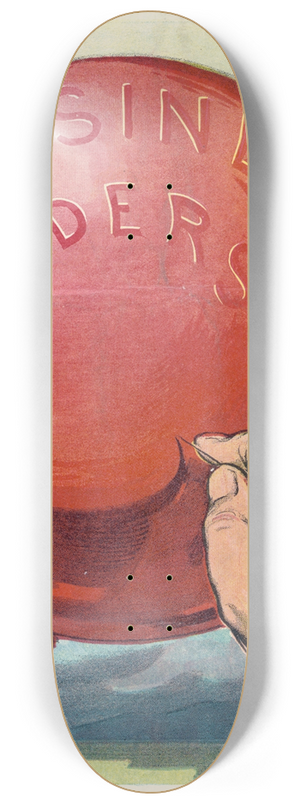 Udo Keppler - Prosperity 8.25 inch art skate deck