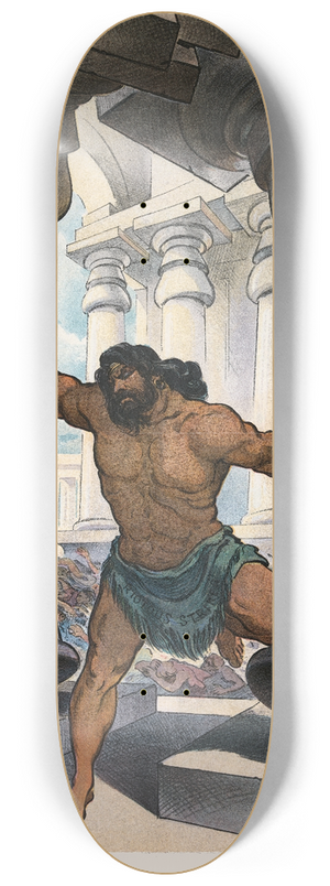 Udo Keppler - The modern Samson 8.25 inch art skate deck