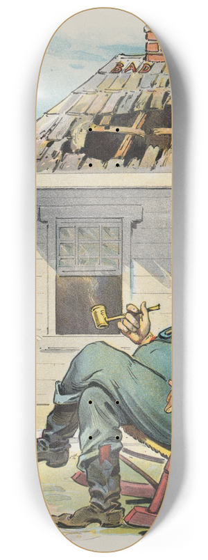 Udo Keppler - The old story 8.25 inch art skate deck
