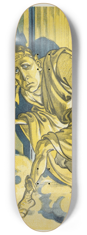 Udo Keppler - The rape of Lucrece 8.25 inch art skate deck