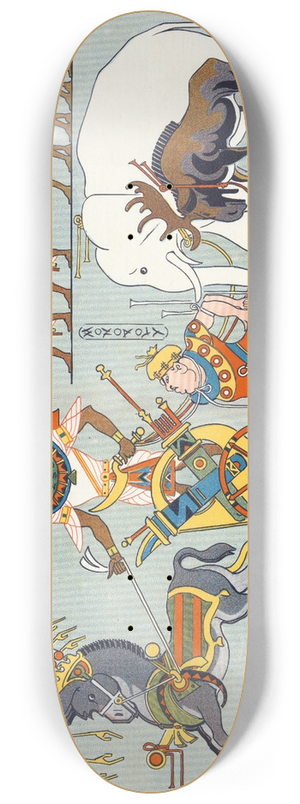 Udo Keppler - The tariff triumph of pharaoh Wilson 8.25 inch art skate deck