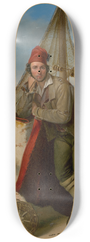 udovt Benick - Venetian Fisherman 8.25 inch art skate deck