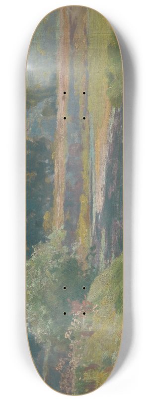 udovt ordk - Landscape with a flooded stream 8.25 inch art skate deck