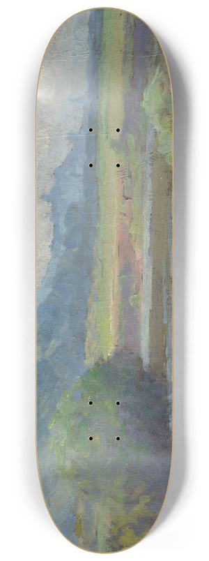 udovt ordk - Summer Landscape from Koice 8.25 inch art skate deck