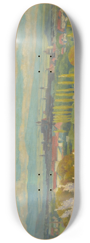 udovt ordk - View of Kosice 8.25 inch art skate deck