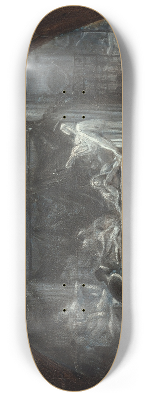 Auguste Gendron - Esquisses pour lglise Saint-Gervais-Saint-Protais 8.25 inch art skate deck