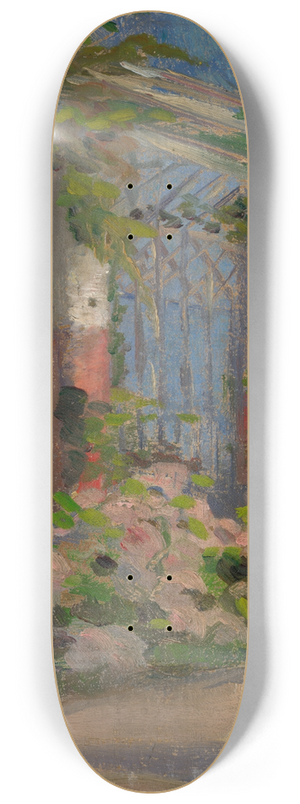 udovt Pitthordt - Motif from Garden 8.25 inch art skate deck udovt Pitthordt - Motif from Garden 8.25 inch art skate deck