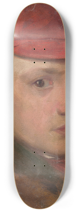 udovt Pitthordt - Study of a Boy 8.25 inch art skate deck