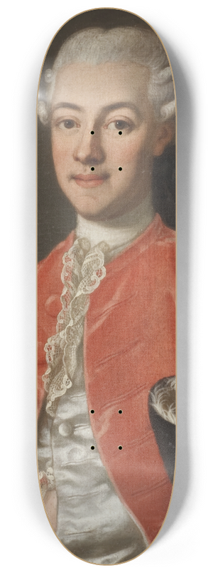 Ulrika Pasch - Gustav Adolf Reuterholm, 1756-1813 8.25 inch art skate deck