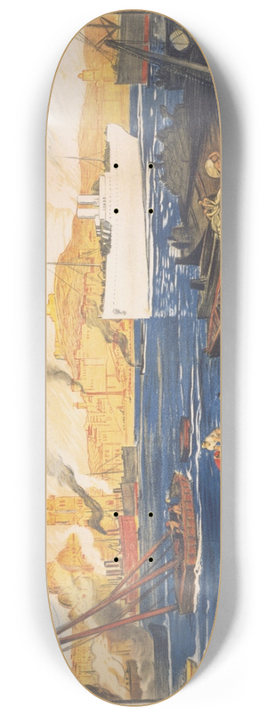 Auguste Leroux - A loeuvre! Socit Marseillaise de Crdit. Souscrivez a lEmprunt Franais 8.25 inch art skate deck