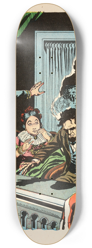 U.S. Information Agency - Assasination 8.25 inch art skate deck